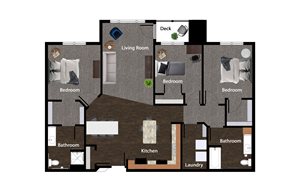 Three Bedroom ADA Connex Apartments in St. Michael, MN